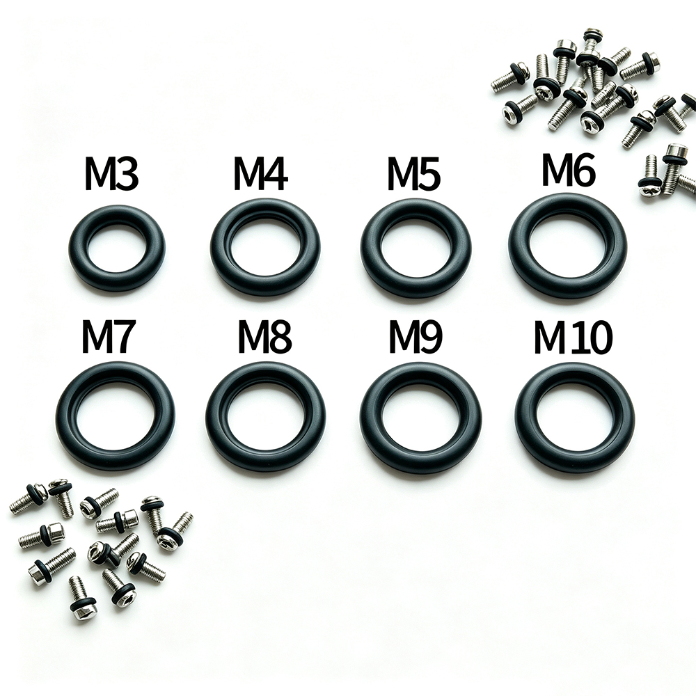 Kit di O-Ring in Gomma Nera M3 - Auto Repair Cs recensione e prezzo
